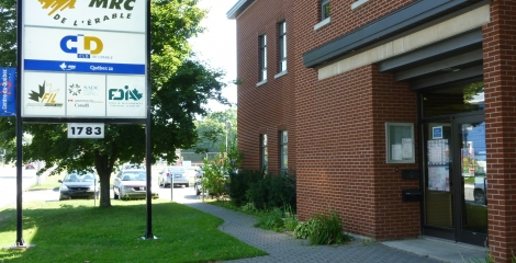 Le CLD de l'Érable, situé au 1783 de l'avenue St-Édouard, à Plessisville.