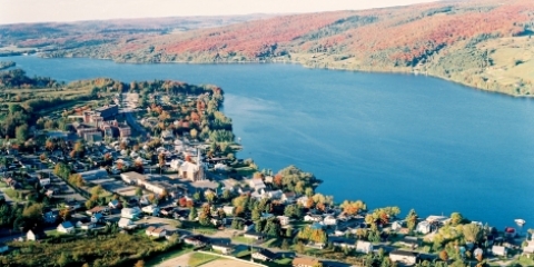 Vue aérienne de Saint-Ferdinand.