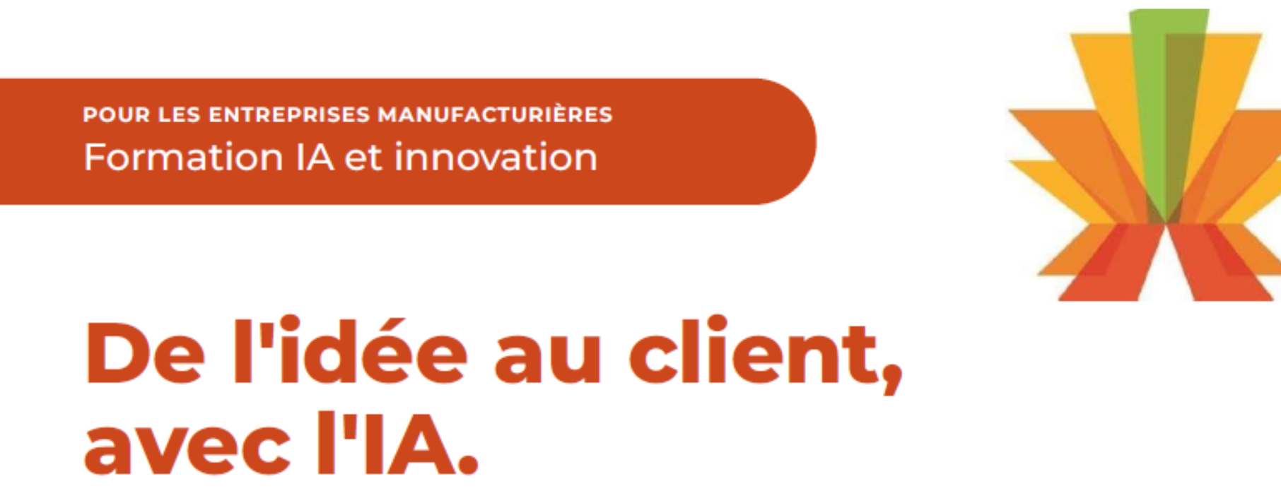 Formation « De l'idée au client, avec IA. »