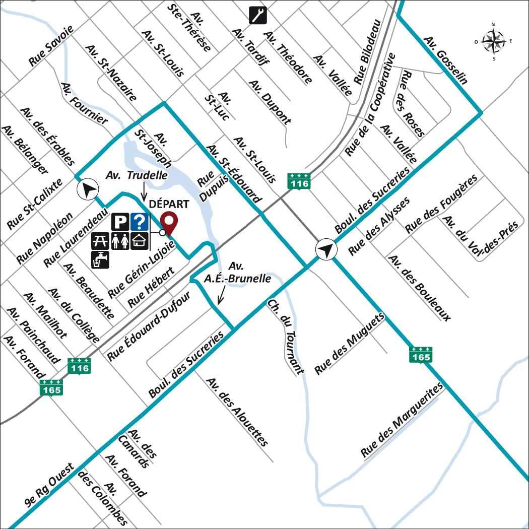 Circuit Nos villages à vélo Région de L’Érable