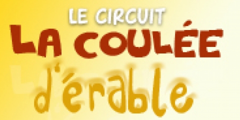 Logo circuit la coulée d'érable Logo circuit la coulée d'érable