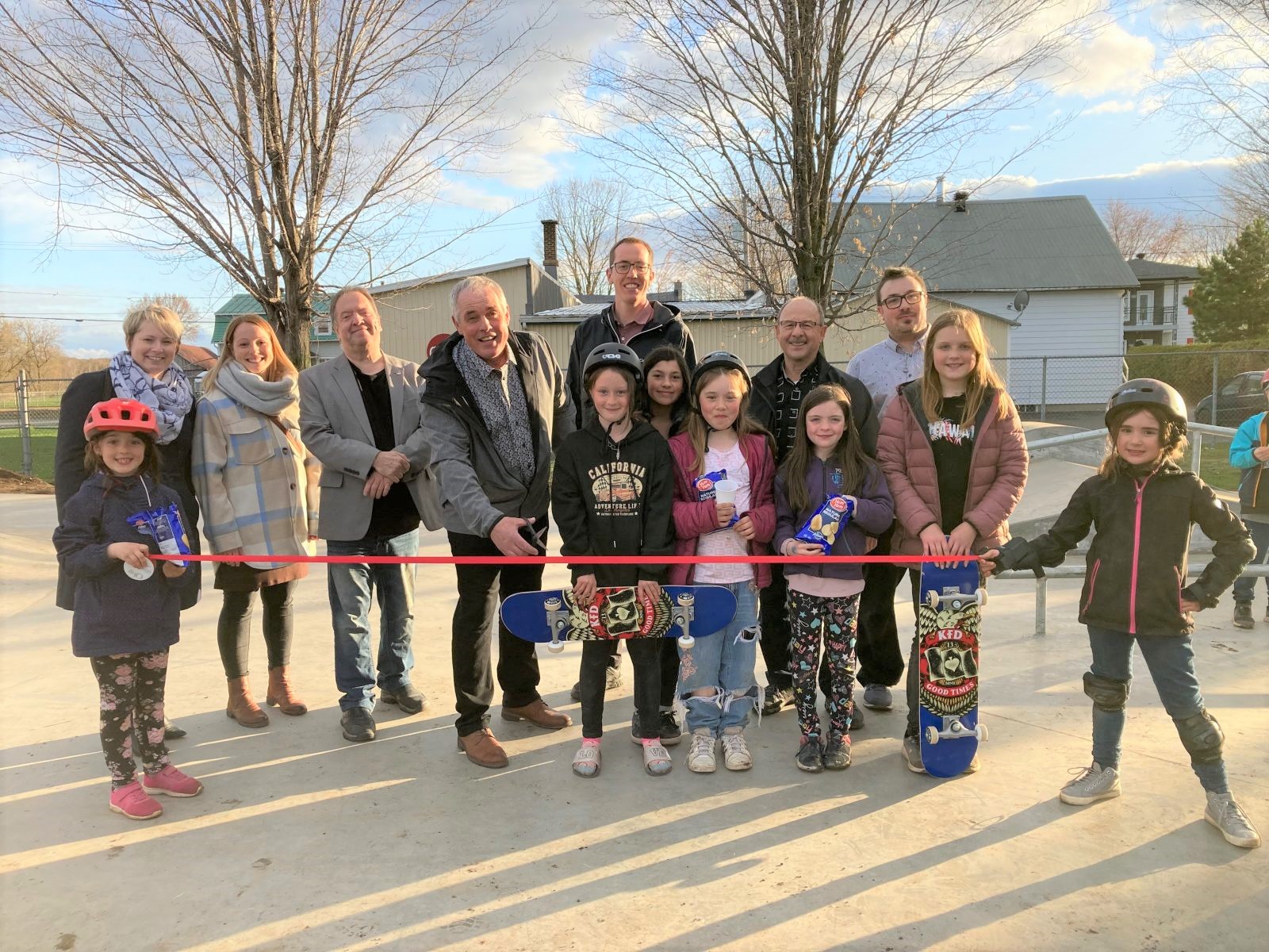 Laurierville-inauguration skatepark