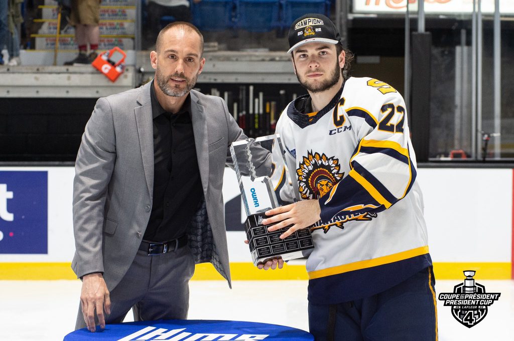 Mavrik Bourque - trophée Guy Lafleur