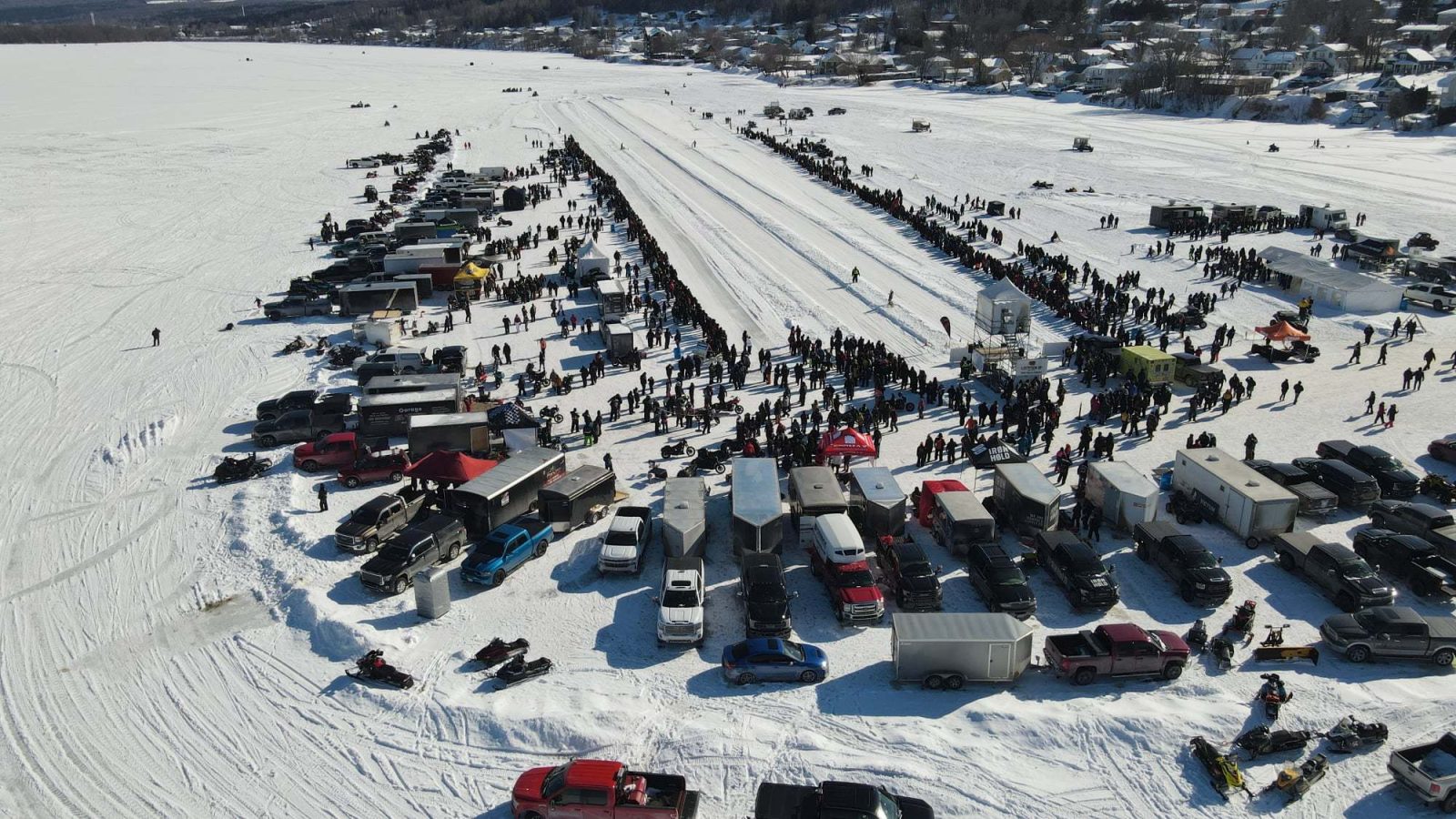 St-Ferdinand - course sur glace