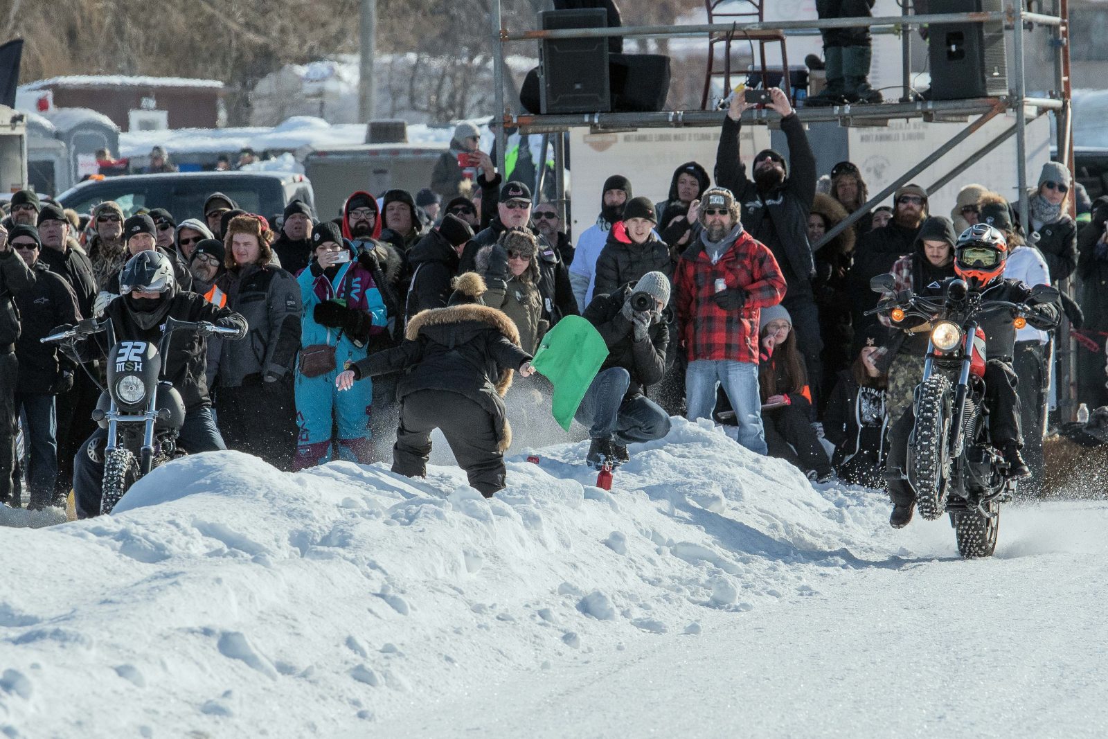 St-Ferdinand - course sur glace