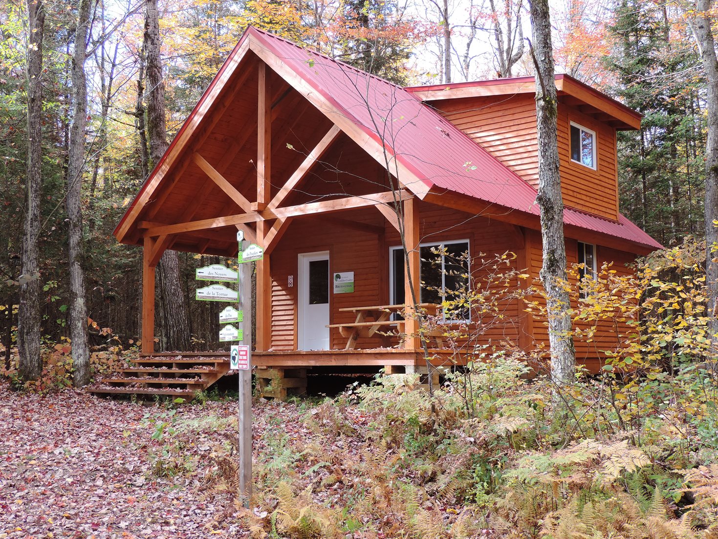 refuge du parc des Grandes-Coulées