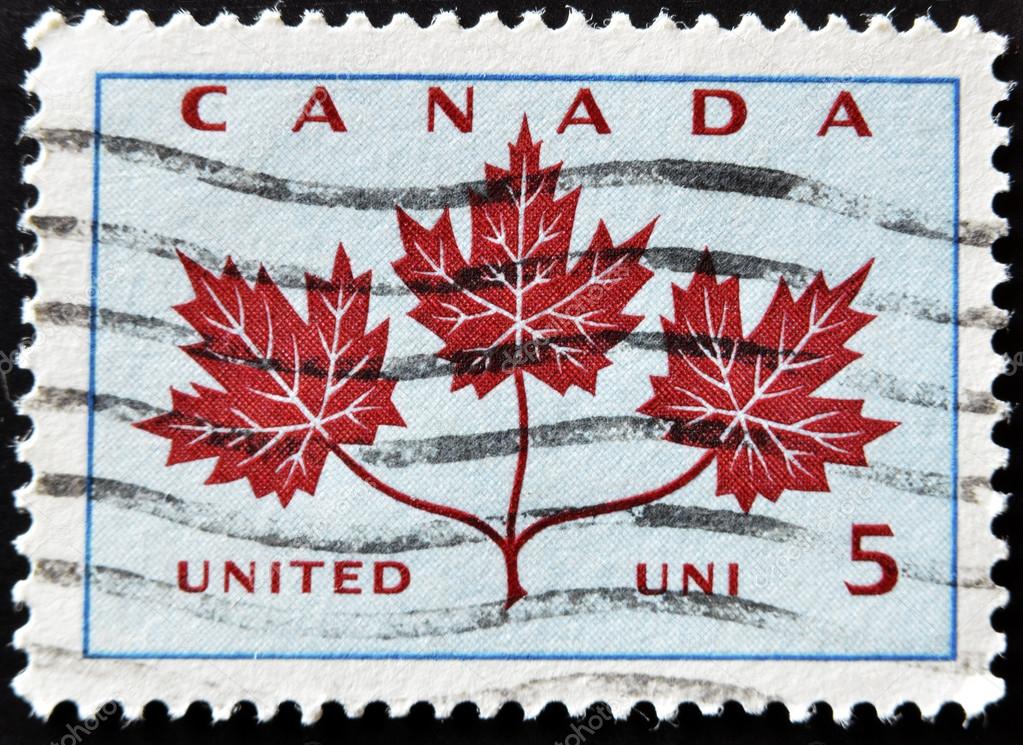 timbre canadien cinq sous