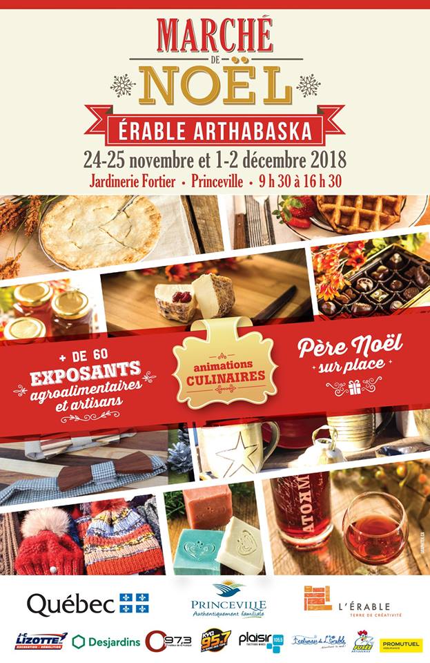 Marché Noël Érable Arthabaska 2018