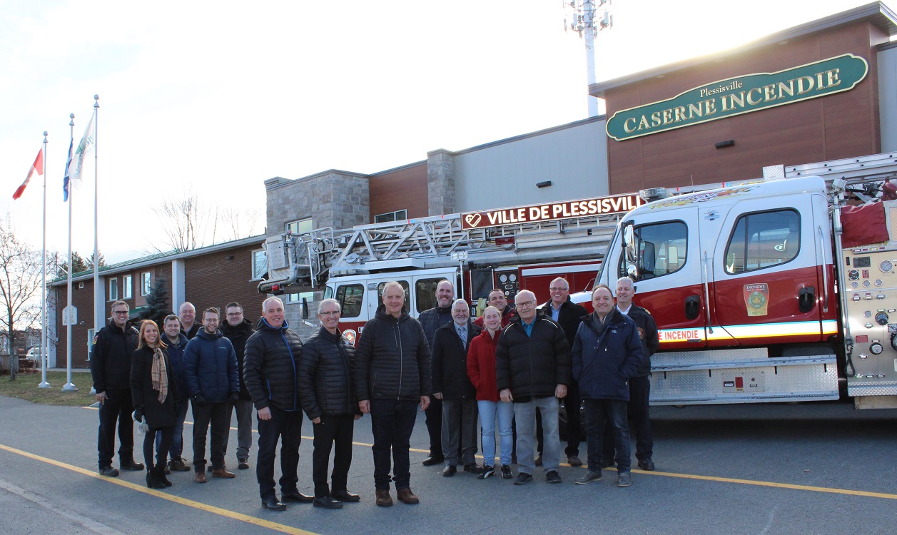 La Ville de Plessisville et la MRC de L’Érable regrouperont leur service de sécurité incendie