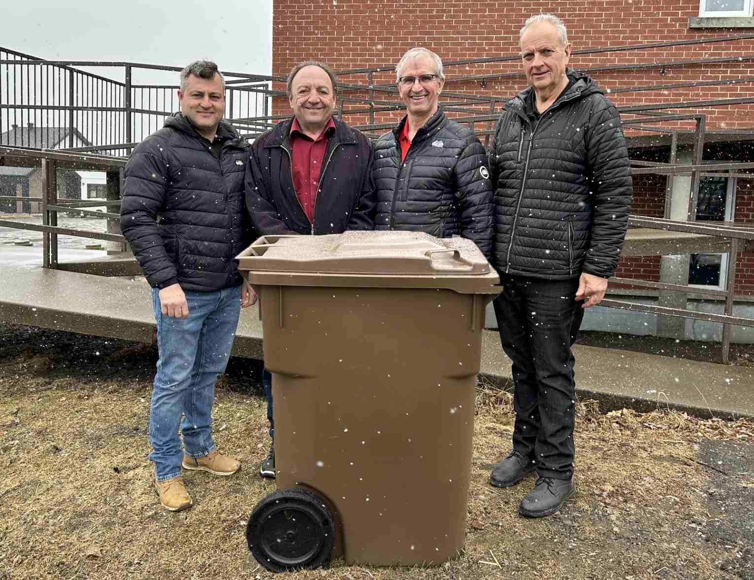 Trois municipalités de L'Érable passent au bac brun