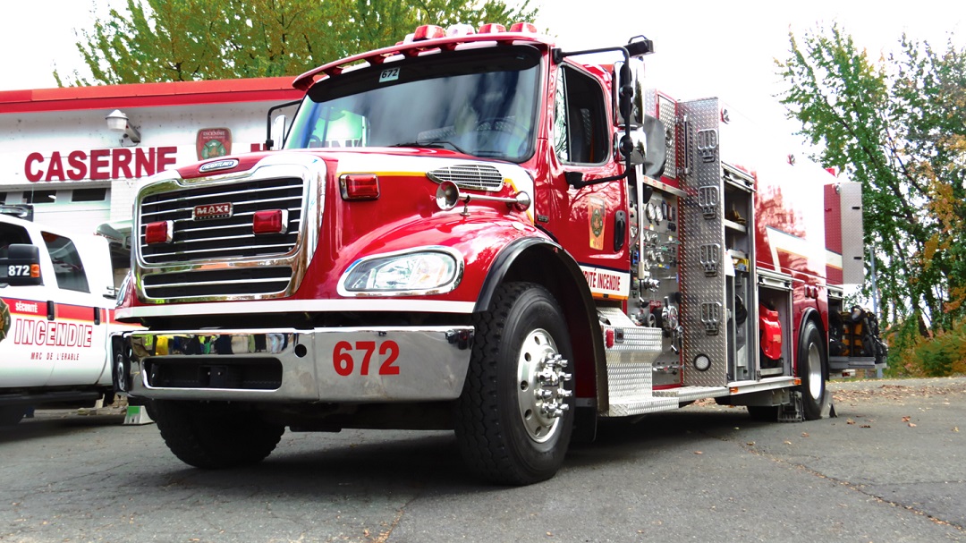 Camion de pompiers, SSIRÉ, MRC de L'Érable