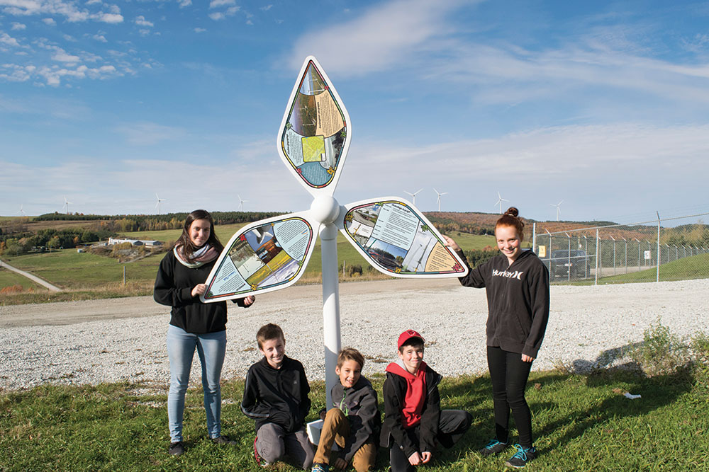 Circuit des éoliennes de L'Érable