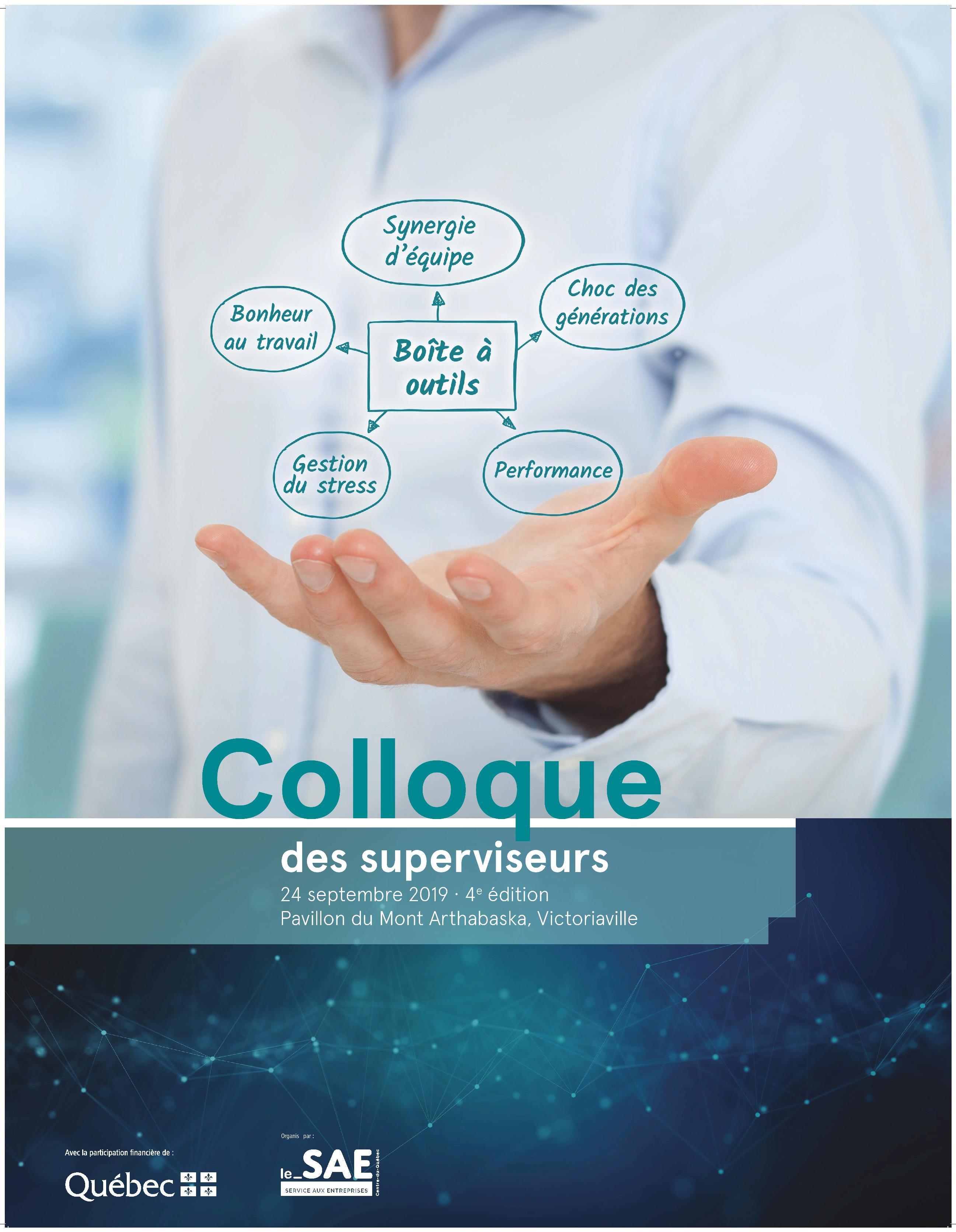 Colloque superviseurs Arthabaska-Érable 2019