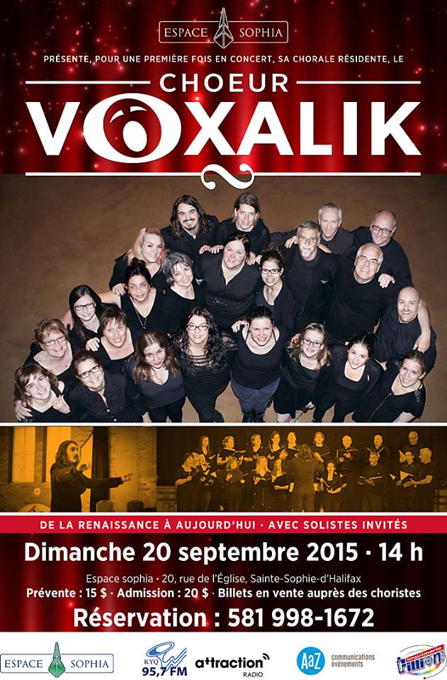 Concert choeur Voxalik