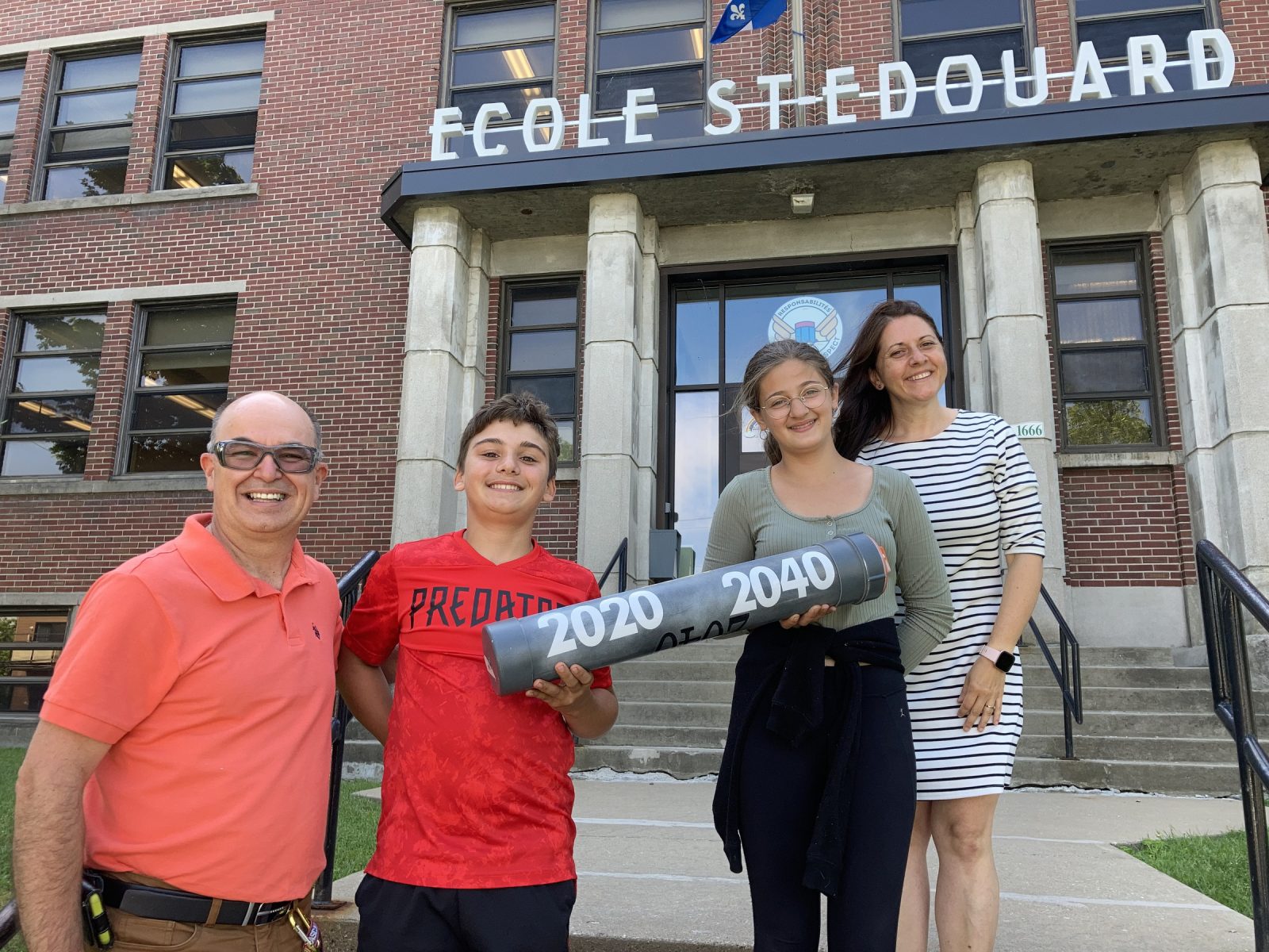 École St-Édouard - capsule temporelle