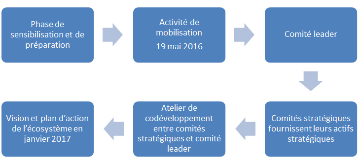 Les étapes de l'écosystème de L'Érable