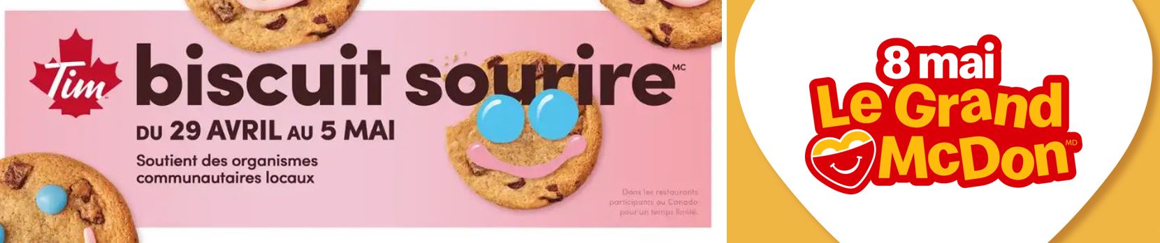 Biscuit sourire-Grand McDon