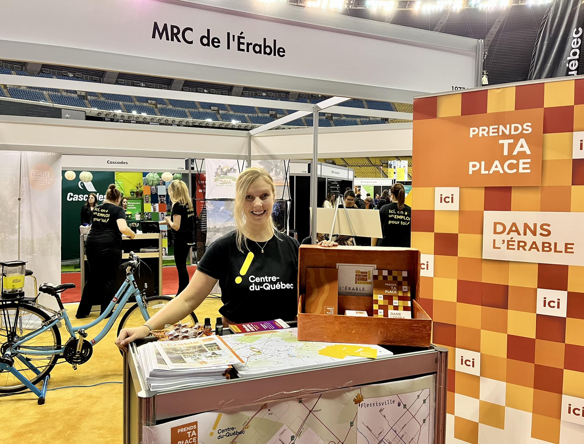 Foire de l'emploi - kiosque L'Erable