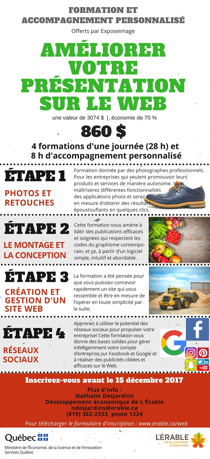 Formation Améliorer votre présentation Web