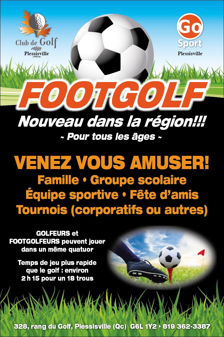 Football au Club de golf Plessisville