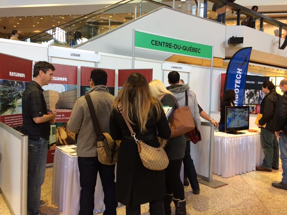 USNR au Salon de l'emploi à Montréal