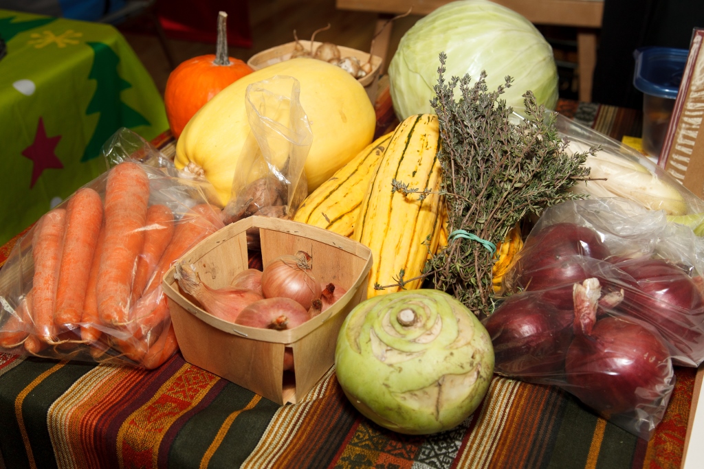 Légumes vendus dans les marchés publics de Saint-Ferdinand et Inverness, MRC de L'Érable