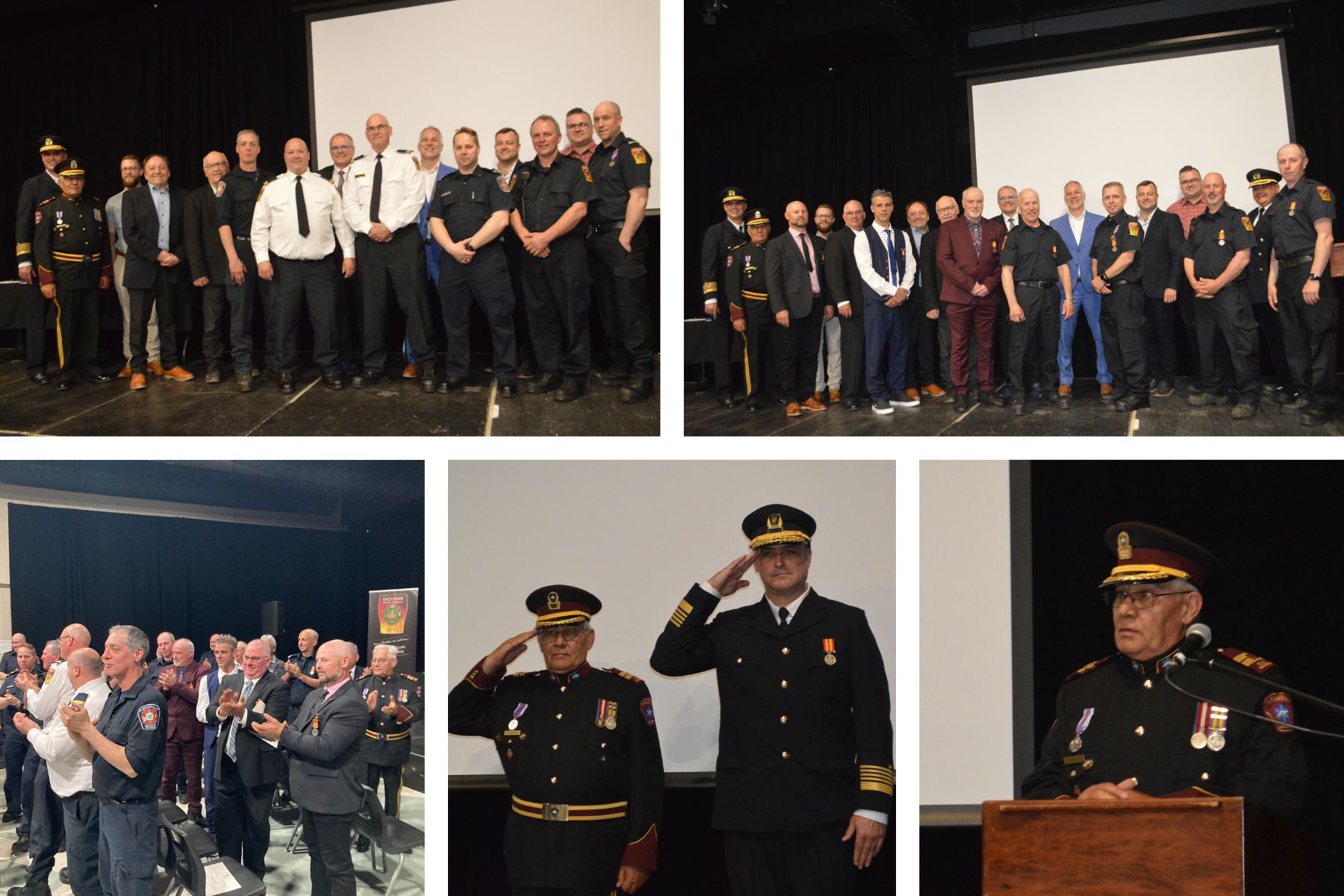 Cérémonie de remise de distinctions honorifiques du SSIRÉ, photos souvenirs du 17 mai 2024