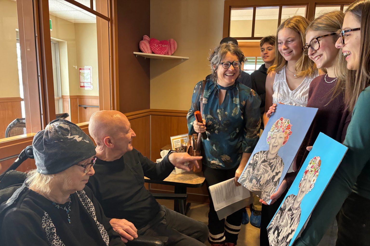 Sophie Chabot - oeuvre intergénérationnelles