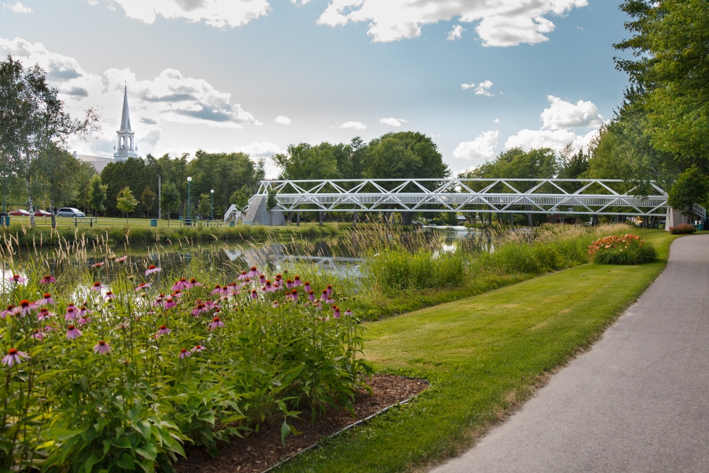 parc rivière Bourbon à Plessisville