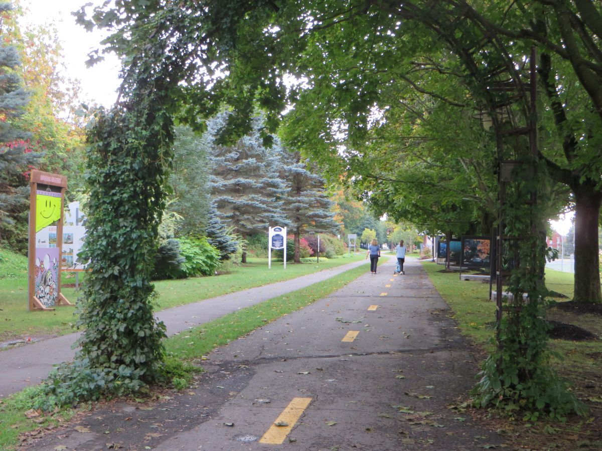 Princeville - piste cyclable