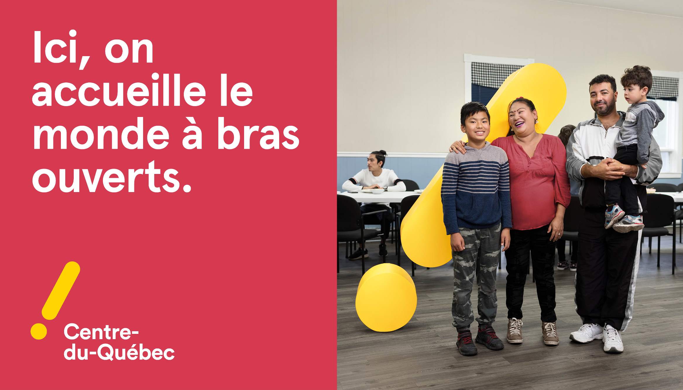 Ici, on fait bouger les choses, campagne du Centre-du-Québec