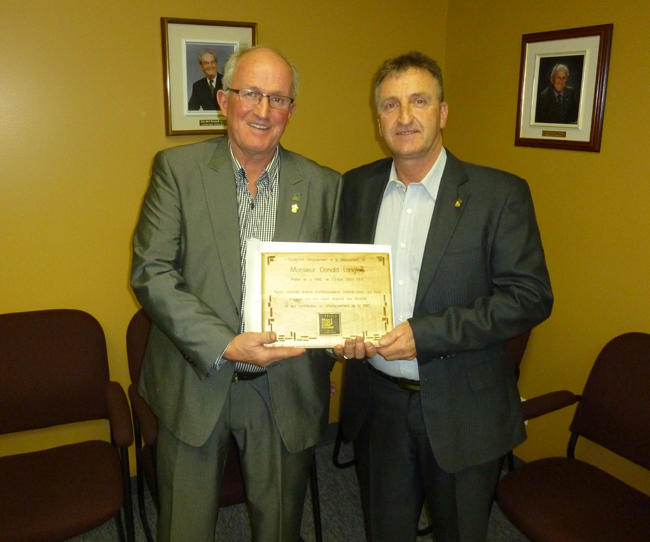 Donald Langlois et Sylvain Labrecque