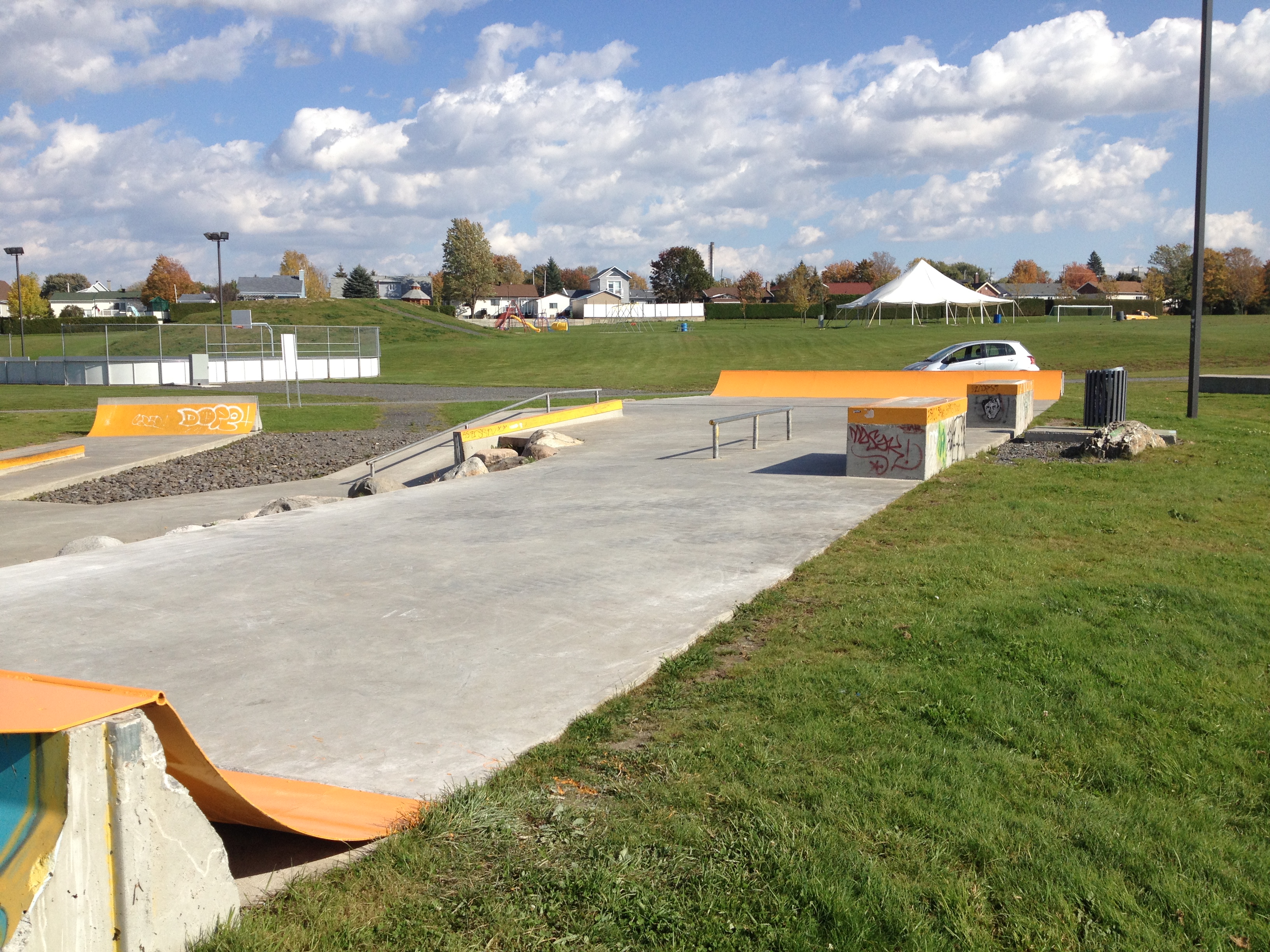 Skatepark Princeville après rénovations