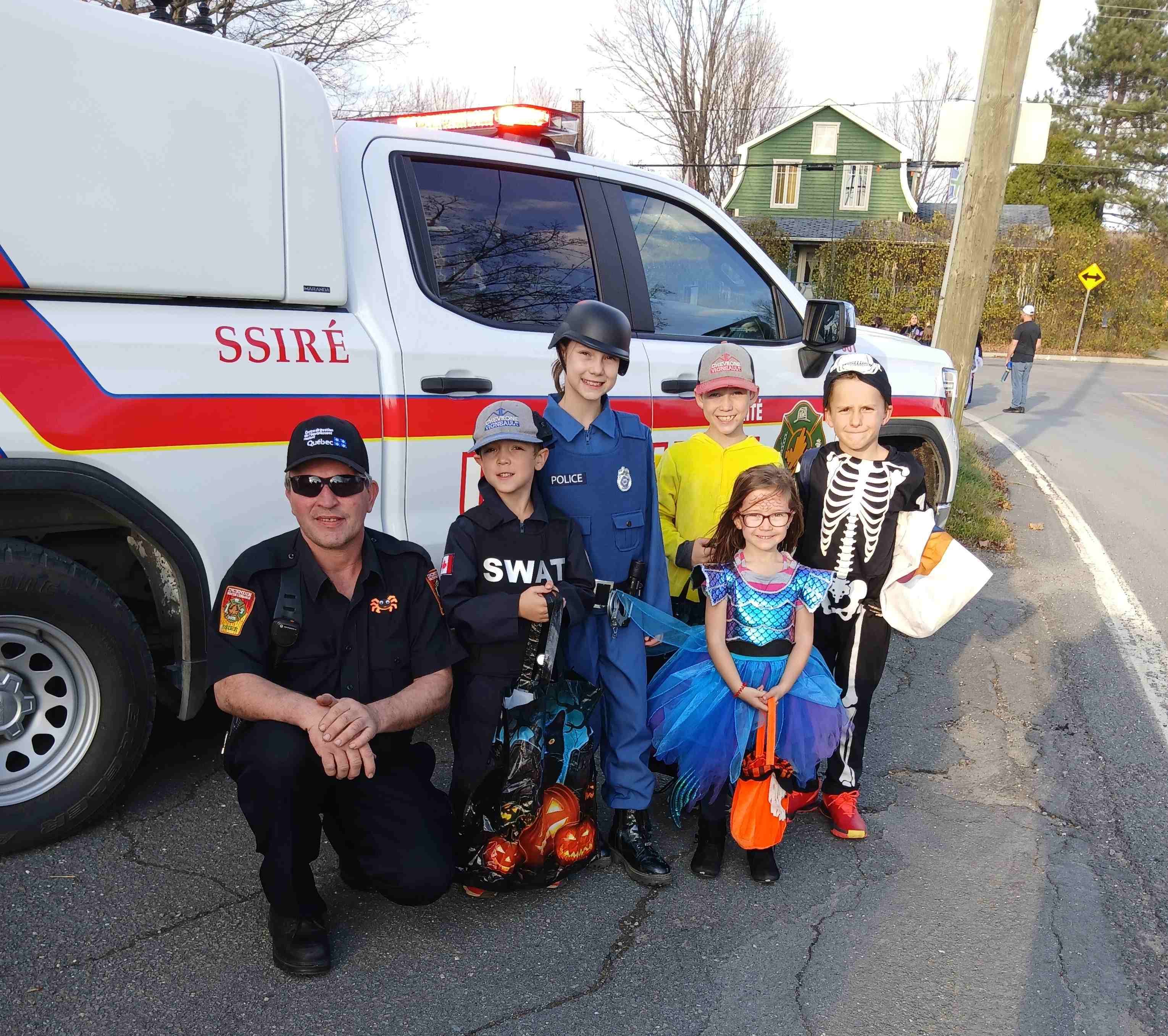 Halloween : les pompiers du SSIRÉ seront présents pour assurer la sécurité