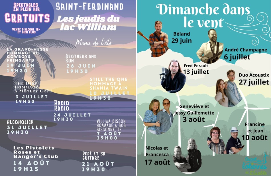 St-Ferdinand - activitiés 2025
