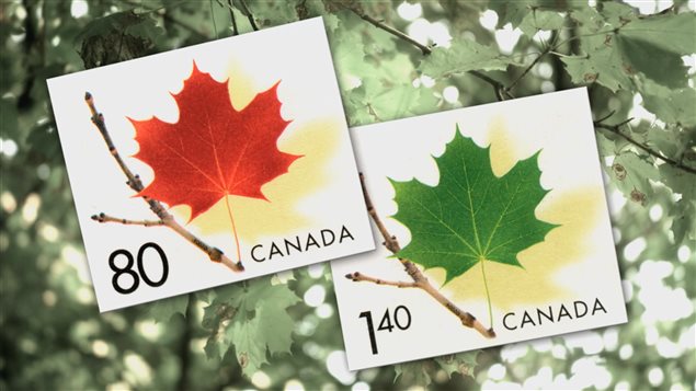 timbres du Canada vendus par Postes Canada