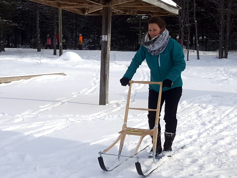 trotinnette des neiges