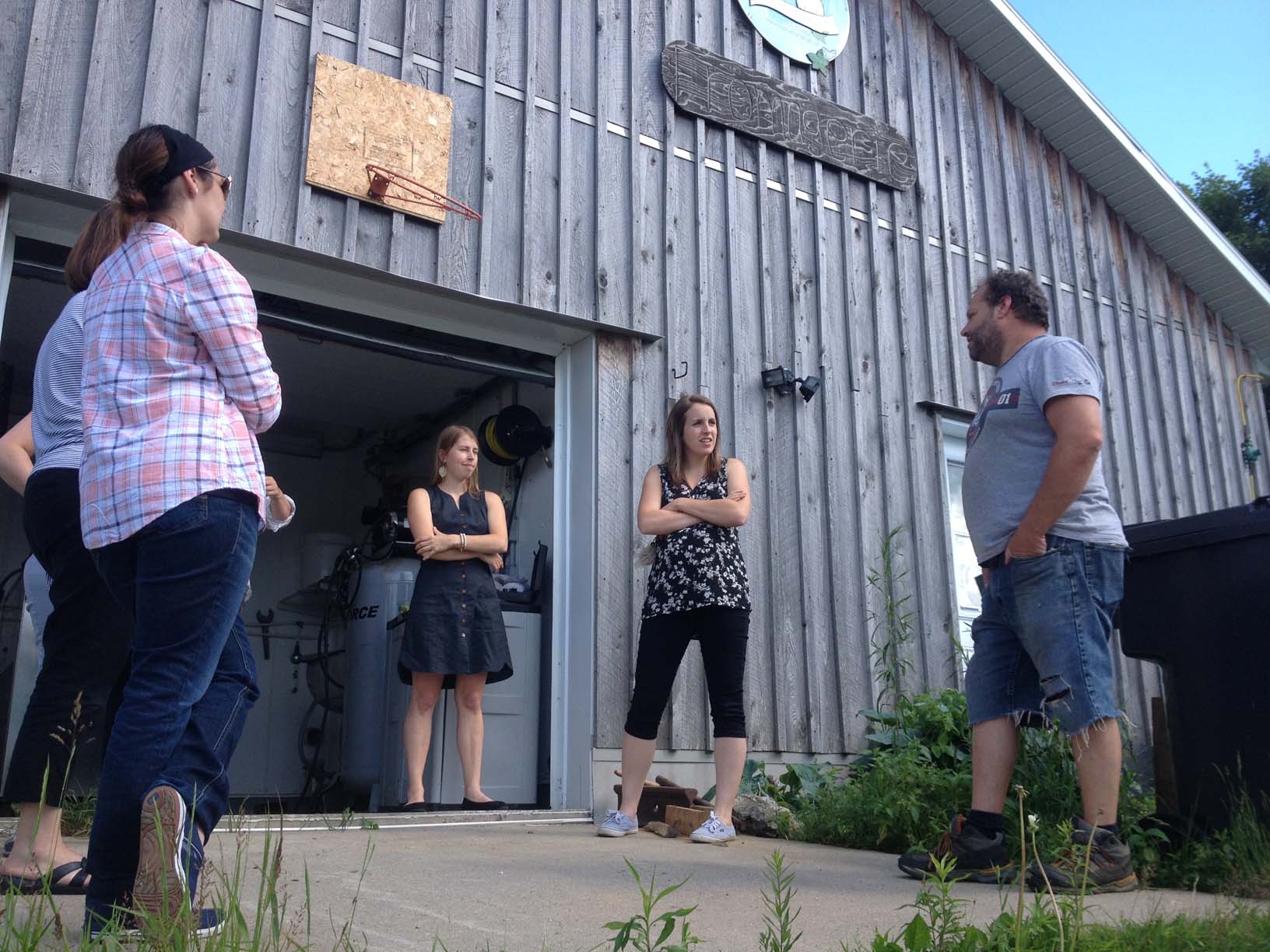 Visite des agents ruraux du C-du-Qc dans L'Érable