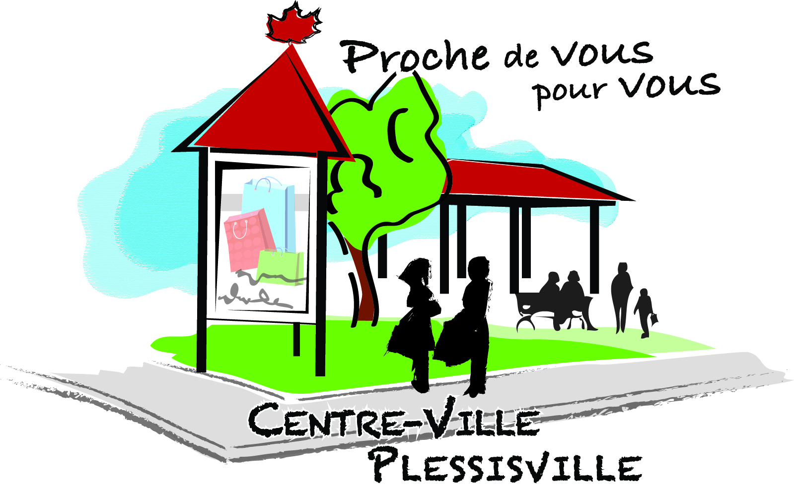 Un nouveau logo et slogan pour le centre-ville de Plessisville