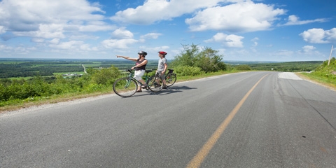 Réseaux de transport sur le territoire de l'Érable