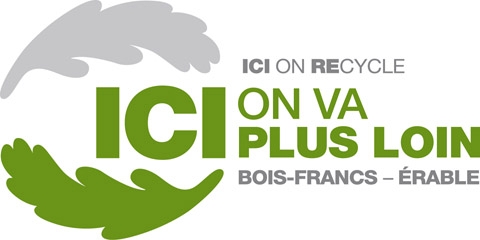 Ici on va plus loin Bois-Francs - Érable (logo)