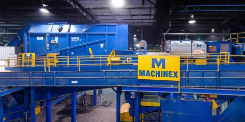 Machinex modernise le centre de tri d'EBI Environnement à Joliette Machinex modernise le centre de tri d'EBI Environnement à Joliette
