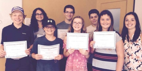 Escouade jeunesse 2015 Escouade jeunesse 2015