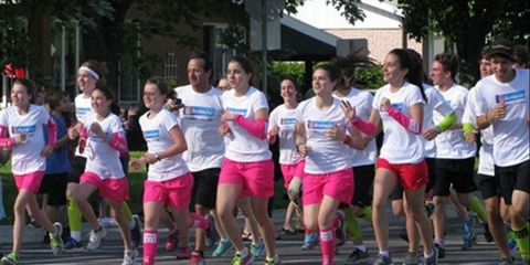 La Caravane du Grand défi Pierre Lavoie s’arrête à Plessisville Jeunes Polyvalente La Samare Plessisville Grand Défi Pierre Lavoie 2013