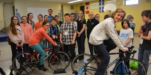 Rénova de Plessisville a soutenu l'école Saint-Édouard de Plessisville