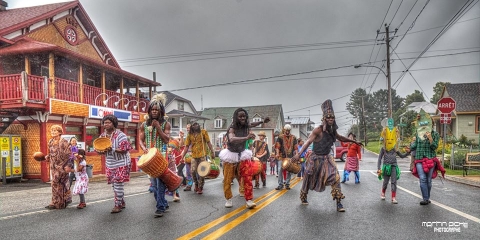 Fête africaine à Inverness