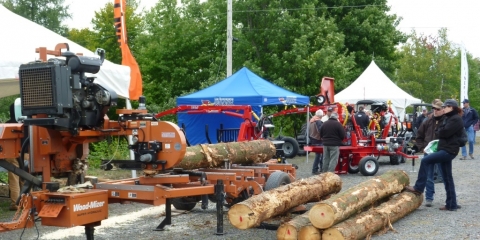 Journée de démonstration forestière de L'Érable 2015