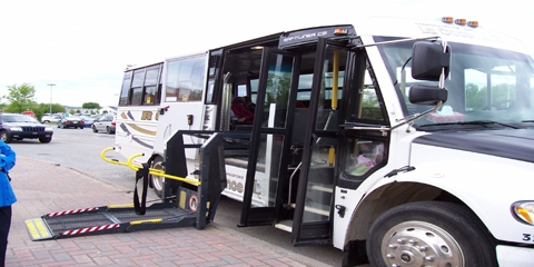 La Cadence, service de transport adapté