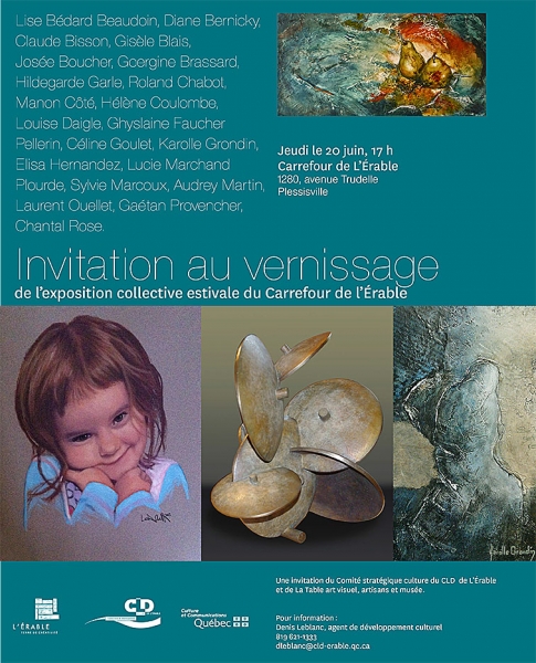 Invitation vernissage 20 juin 2013